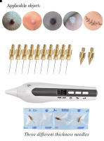 Bolígrafo De Plasma LCD Profesional Para Eliminar Vello Pintado Manchas De Piel Arrugas Línea De Tiempo Dispositivo De Belleza Para El Rostro - details 10