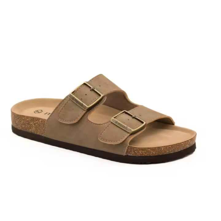 MySOFT - Sandalias Pala para Mujer - Color Arena - Veganas y Anatómicas - 1