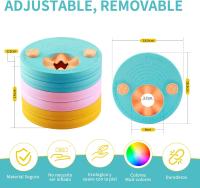Manguitos de Natación para niños, 6PCS Manguitos Bebe ,Manguitos Dolphin,Hechos de Espuma, Pool Discos Flotantes - details 4