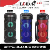 🎵 LoLek Altavoz Bluetooth de 40cm  | 12W REALES | Batería 1200mAh | Correa de Transporte | Mando a Distancia | Cable Auxiliar | Sonido Potente y Portátil para Fiestas y Eventos | Conectividad Inalámbrica 🔊🎉 - details 1