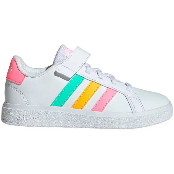 Zapatillas Adidas Grand Court 2.0 para niños unisex en color blanco - 1