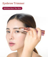Epilador Recargable 2 En 1 Para Mujer Trimmer De Cejas Y Cuerpo Peine De Peluca Mini Afeitadora Painless Para Cara Y Axilas - details 2
