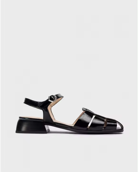 Wonders Sandalias Cangrejeras PHOENIX Negras - 1