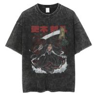 Camiseta De Manga Corta Para Hombre Verano Estilo Hip Hop Streetwear Anime Japonés Gráfico Vintage Tops De Algodón Camiseta - details 1