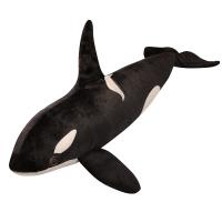 Orcinus Orca Negro Peluche Realista Delfín Asesino Muñeco De Tela Grande Ballena Oceanográfica Juguetes Para Niños Regalo De Cumpleaños - details 18