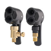 Bomba De Neumáticos Para Coche Y Camión 2 En 1 Con Clip De Conector Para Válvula Inflable Compresor De Aire Herramienta Para Desinflar - details 11