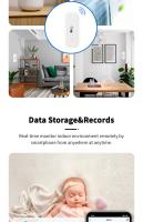 Sensor De Temperatura Y Humedad Zigbee Tuya Para Interior Compatible Con Alexa Google Home Assistant Gateway Zigbee - details 7