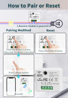 Interruptor Inteligente WiFi Tuya Para Google Home Y Alexa Control Remoto RF 433Mhz Mini Botón Redondo DIY Módulo - details 5