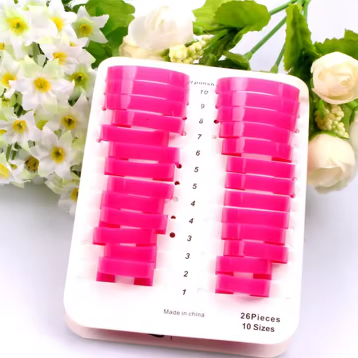 26Pcs Accesorios De Arte De Uñas Para Mujer Kit De Cuidado De Uñas Con Pintura Antidesbarrapados Y Herramientas De Sobrederrame Para Belleza Y Modelaje - 1