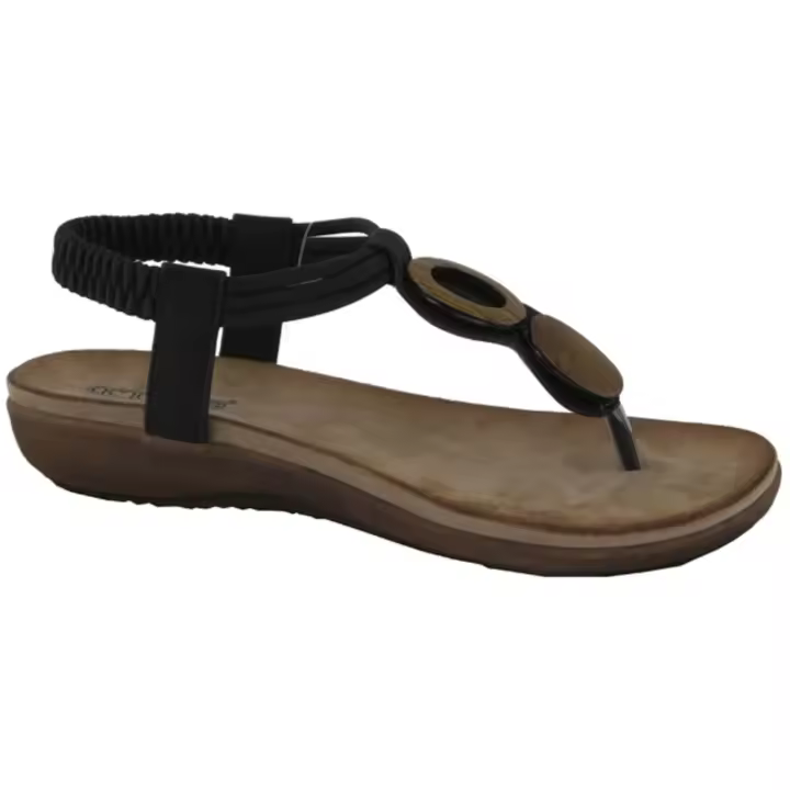 Sandalia marca Amarpies modelo Abz17063 para mujer en color marrón - 1