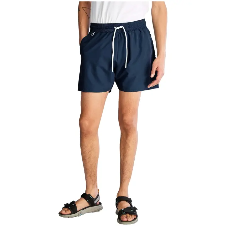 Pantalon Corto TIMBERLAND Logo Swim para hombre en color azul - 1