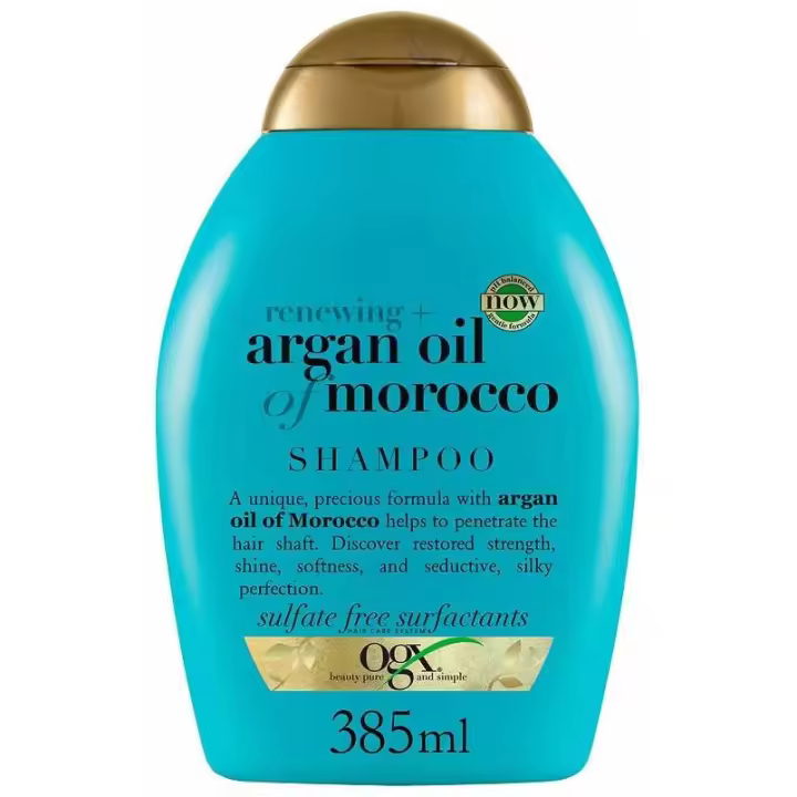 Ogx Champú Aceite De Argán De Marruecos, Pelo Seco Y Dañado 385 Ml - 1