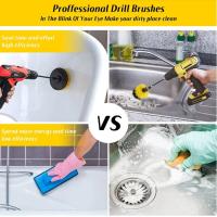 Set De 4 Piezas De Cepillo Para Taladro Limpiador De Pisos De Azulejos Baños Cocinas Y Coches Kit De Limpieza Con Cepillo De Nylon - details 10