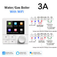 Termostato Inteligente Tuya WiFi Para Calefacción Eléctrica Y Agua/Boiler Gas Controlador De Temperatura Compatible Con Google Home Y Alexa 220V - details 19