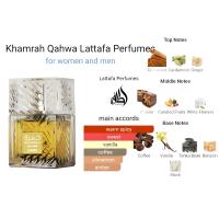 Lattafa Khamrah Qahwa Eau de Parfum 100ml – Coffee Vanilla Cinnamon, Unisex Long Lasting - details 1