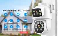 Cámara IP 4K 8MP WiFi Visión Nocturna Color Ángulo Amplio 180° Cámara De Seguridad CCTV Exterior Protección IP66 Con Audio Bidireccional - details 1