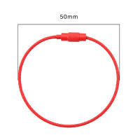 2Pcs Anillo De Conexión Para Llavero Y Pulsera De Acero Inoxidable Coloreado 50mm Accesorio DIY Hecho a Mano Para Manualidades - details 3
