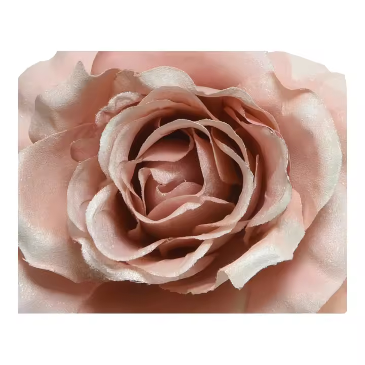 rosa con clip de poliester colores surtidos ø8,5x14cm - 1