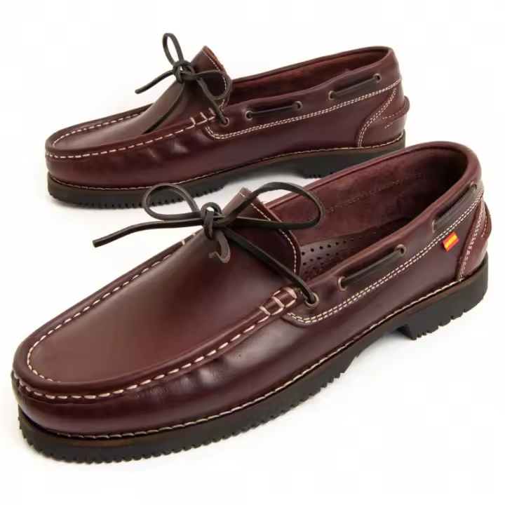 Náutico Casual De Piel Para Hombre.  Purapiel  Puranautic2  95734 - 1