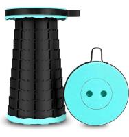 COSHANO Taburete Plegable portátil para Camping, Pesca, Senderismo, Barbacoa, Altura Ajustable Redondo 180kg (Verde Agua) - details 0