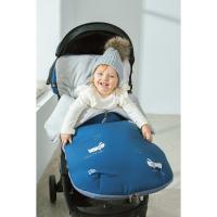 Interbaby saco cochecito universal PERRITOS AZUL - details 1