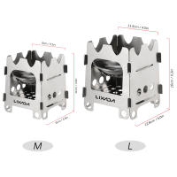 Estufa De Camping Lixada De Titanio Ultraligera Plegable Para Exterior Pesca Senderismo Material De Aluminio Un Pieza - details 6
