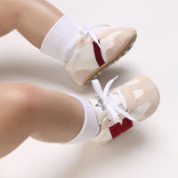 Zapatos Deportivos Infantis Color Bloqueados Antideslizantes Y Cómodos Para Caminar Suela De Goma Tallas 0-18M Hombres - details 33