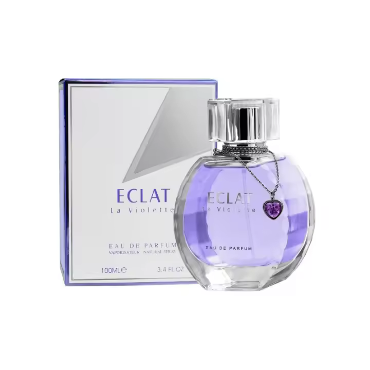 Fragrance World Eclat la Violette Floral Elegance of Femininity Perfume para Mujer 100 Ml - 1