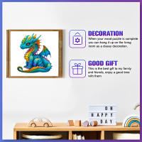 Rompecabezas De Madera Con Dinosaurios Juego De Relajación Único Para La Familia Decoración Del Hogar Piezas En Forma De Animales DIY Juguete Para Adultos - details 0