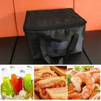 Bolsa Térmica Aislada Para Almuerzos Y Camping Grande Con Caja De Bebidas Y Alimentos Estuche De Almacenamiento Térmico Para Picnic - details 4