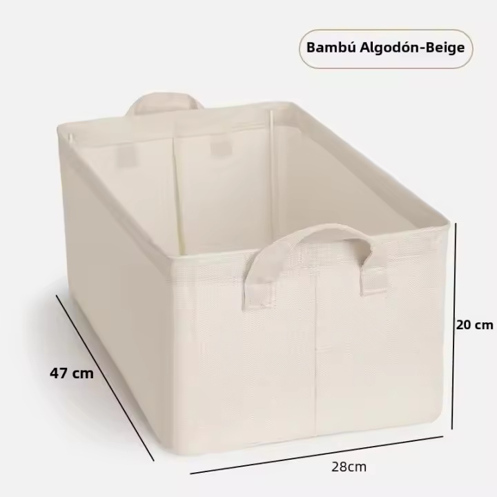 Organizador De Ropa Plegable De Marco Metálico 1/2 Piezas Caja De Almacenamiento Para Jeans Y Pantalones Organización Del Armario Para El Hogar Estilo Moderno - 1