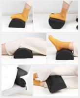 Cojín De Soporte Para Pies Semicírculo De Alta Resilencia Almohada Masajeadora Portátil Para Viajes Y Oficina Tamaño 40x20x10cm Para Adultos - details 6