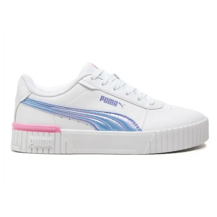 Zapatillas Puma Carina 2,0 Bouncy Sky Jr Puma Blanco-Lavender Alert 397970 01 - 1