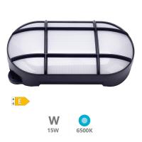 APLIQUE DE PARED LED CERCIS NEGRO GSC EVOLUTION 15W LUZ BLANCA 6500K 1860 LUMENES - PROTECCION IP65 - details 0