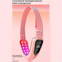Cinturón De Belleza V-electrónico Para El Rostro Masajeador De Belleza Ajustable En Intensidad Con Pantalla LCD Regalo - details 2