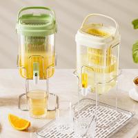 Botella De Agua Para Nevera Con Grifo Gran Capacidad Juguete De Agua Fría Para Bebidas Jug De Jugo Para El Hogar - details 8