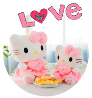 Nueva Muñeca De Peluche Hello Kitty 2024 Regalo De Navidad Para Niñas Cojín De Sofa Decoración De Habitación Personaje De TV Y Película - details 4