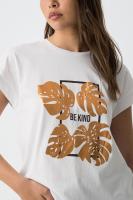 Camiseta kika blanca de Tiffosi, ideal para cualquier look casual - details 1