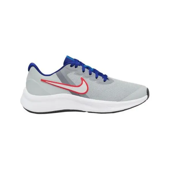 NIKE STAR RUNNER 3 GS GRIS/BLANCO 013 - 1
