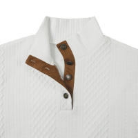 Ropa de primavera y otoño para hombre, talla europea, gran oferta, suéter informal de manga larga con cuello alto para hombre, suéter jacquard para exteriores - details 26