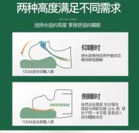 Almohada De Látex Transpirable Para Adultos Diseño Ergonómico Suave Y Cómoda Almohada De Corea Con Forma Ondulada Regalo Para Buena Noche - details 11