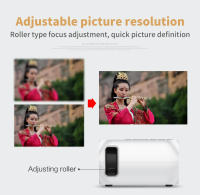 Salange YG300 Mini LED Proyector Yg300 Versión Mejorada 1000 Lumen 320x240P HDMI compatible USB Audio Home Media Player Beamer - details 10