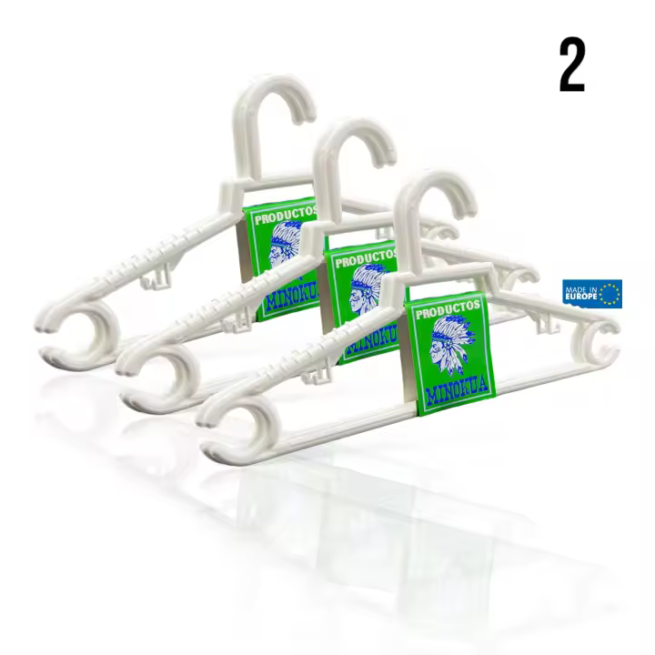 Percha Resistente MINOKUA - Organiza Tu Ropa con Estilo - 1