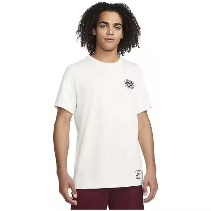 Camiseta de Manga Corta Nike Giannis para hombre en color blanco - 1