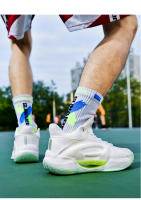 Zapatos De Baloncesto Para Hombre Deporte Antideslizante Al Aire Libre Transpirables Calidad Superior Entrenamiento Profesional Zapatillas De Baloncesto - details 3