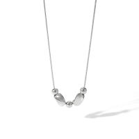 Encanto Collar de acero inoxidable de animales marinos de Metal, collares con colgante de estrella de mar de concha impermeable para mujeres y hombres, accesorios, joyería de moda - details 5