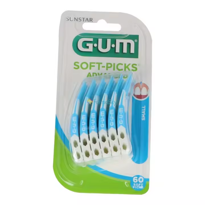 GUM SOFT PICKS PRO SMALL 60 U - 1
