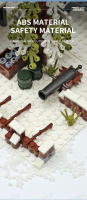 Bloques De Construcción Militar Base De Nieve MOC Para Niños Juguetes De Construcción DIY Compatible Con Bloques Clásicos Para Niños Y Adultos - details 4