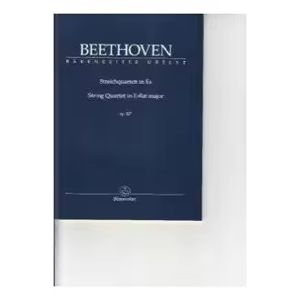 String Quartet E-flat Major Op. 127/ Stu dy Score - 1