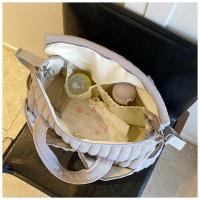 Bolso Maternidad Grande Organizador De Pañales Portátil Para Carricoche Bolsa De Viaje Con Mochila Estilo Tote Bag Cierre De Cremallera Material Principal Diverso - details 5